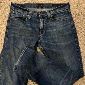 Bullhead Men's Dark Blue Straight Jeans